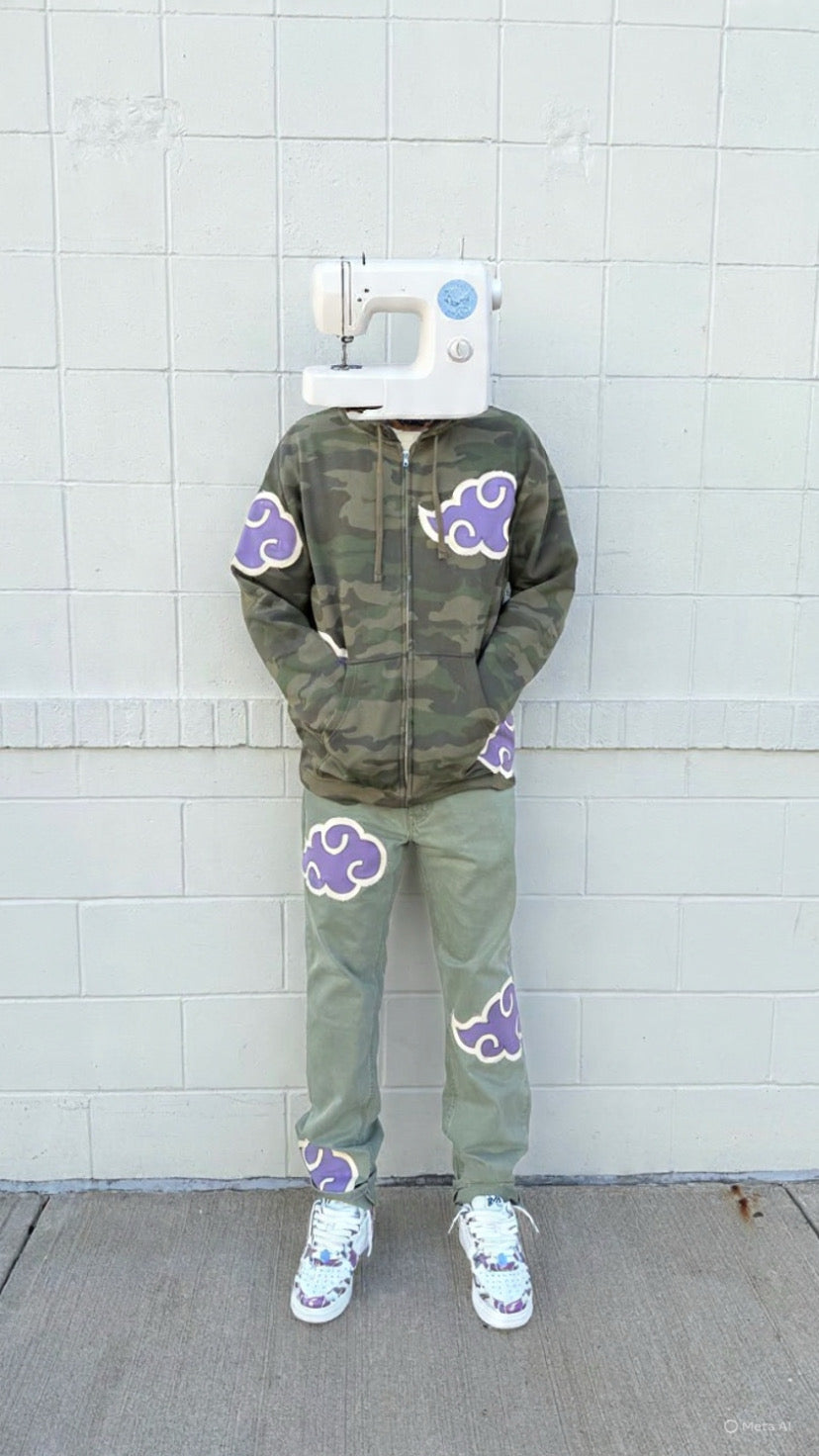 7Cloud Camo Hoodie