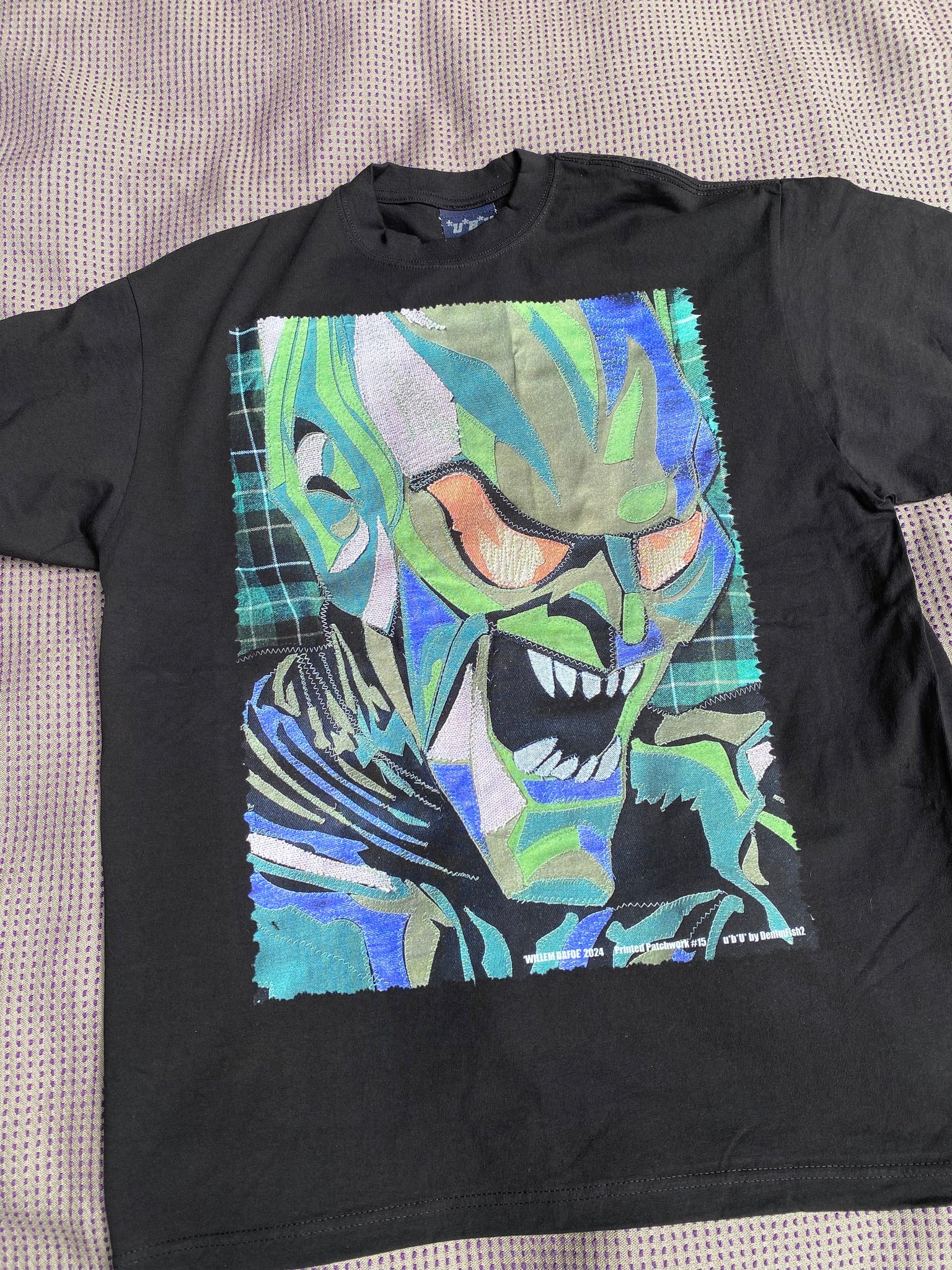 PRINTED PATCHWORK #15     ‘Willem Dafoe’