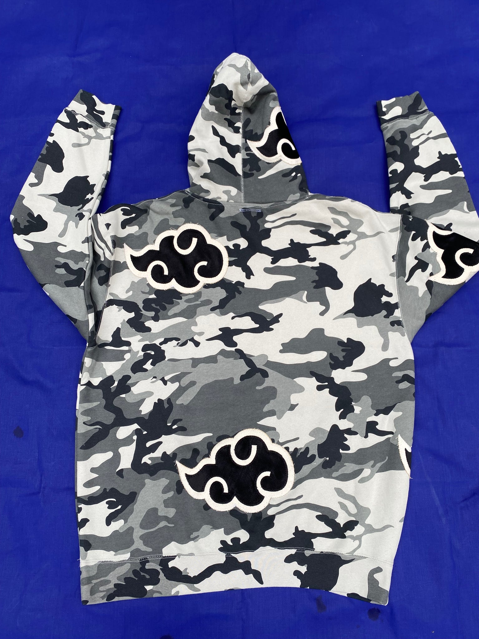 6Cloud Snow Camo Hoodie