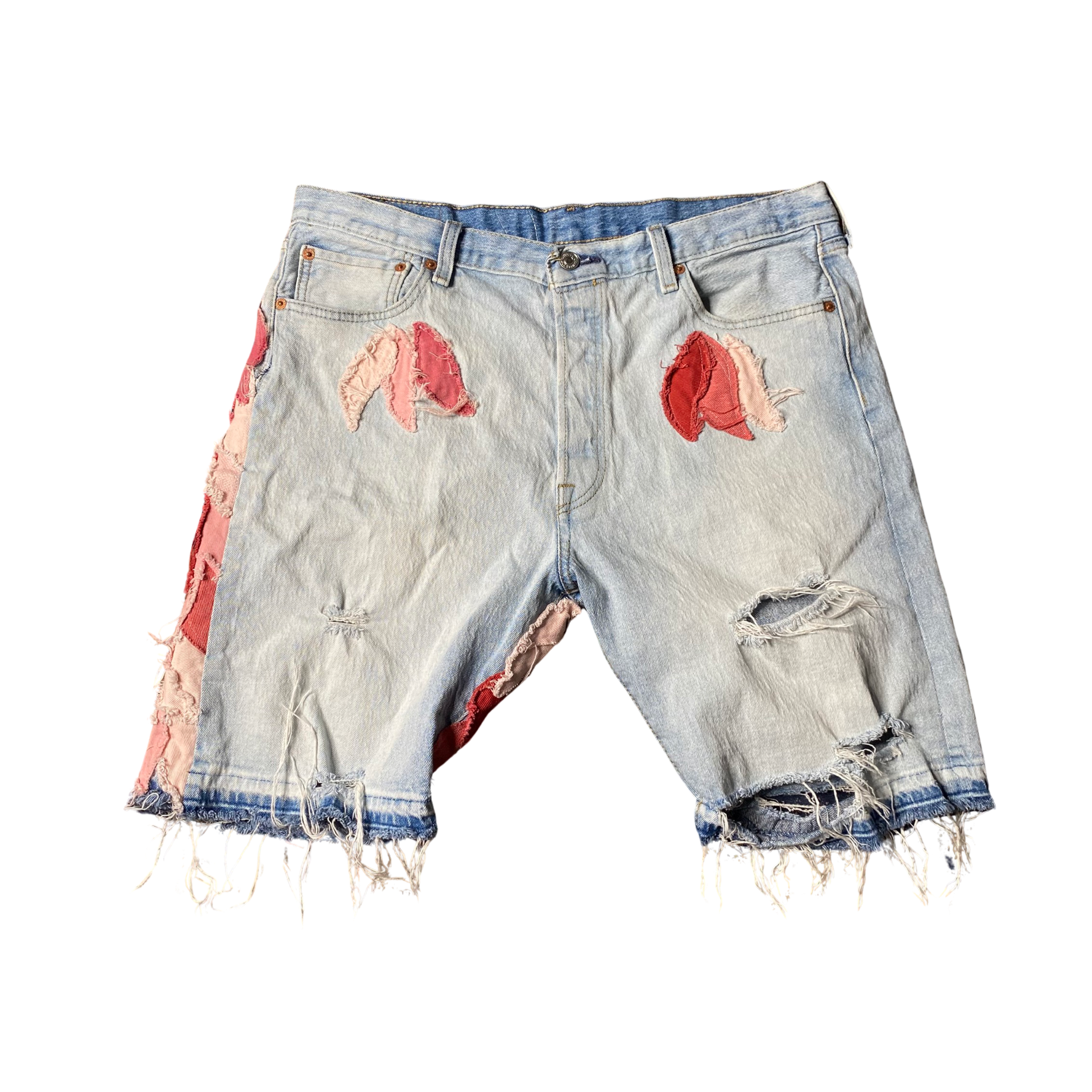 Flamingo Denim Shorts