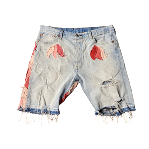 Flamingo Denim Shorts