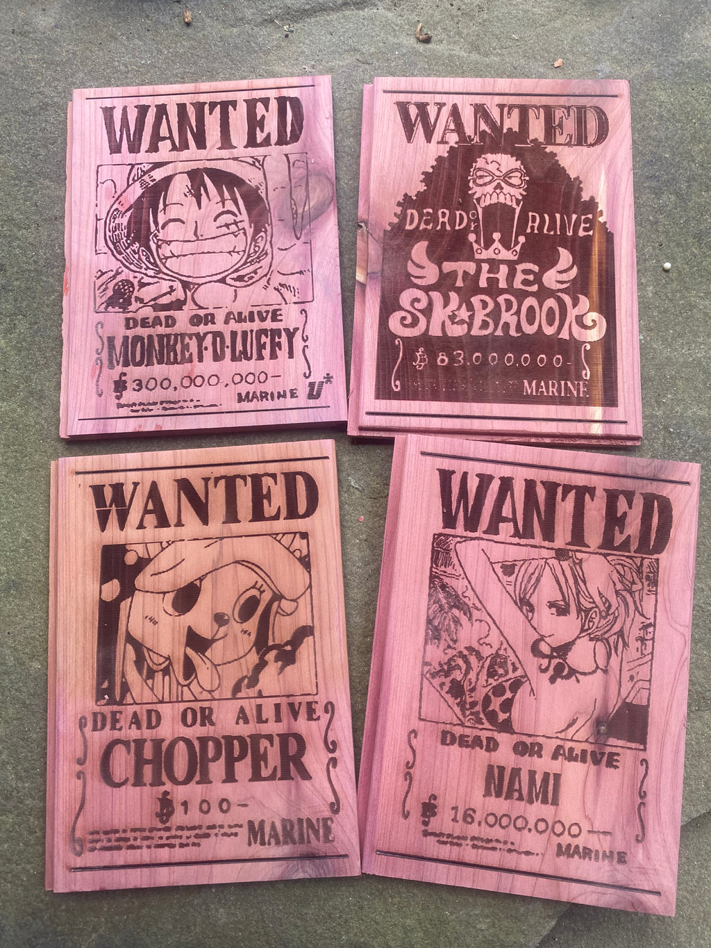 Wanted Coasters