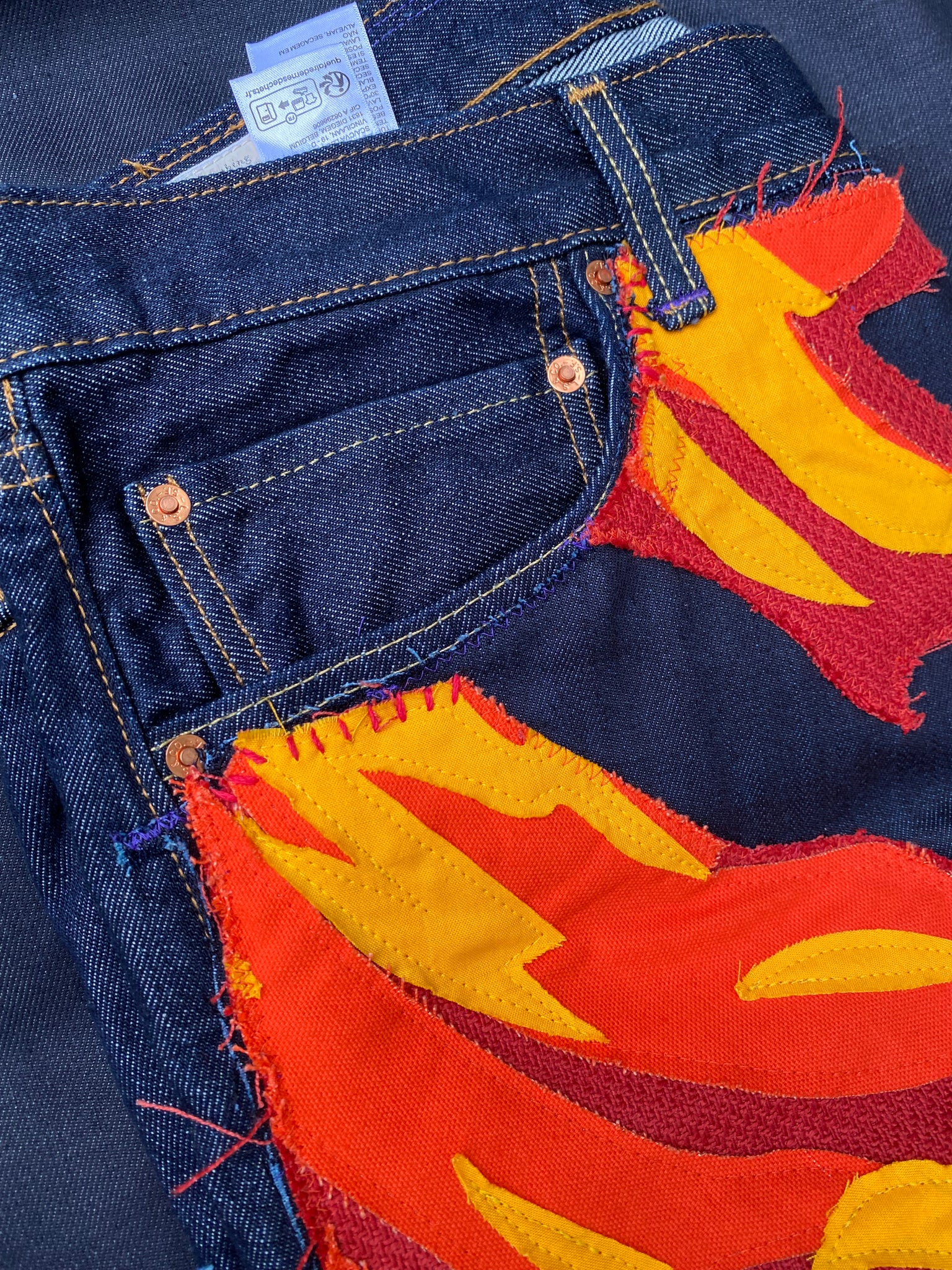 Zoro vs. King Patchwork Denim