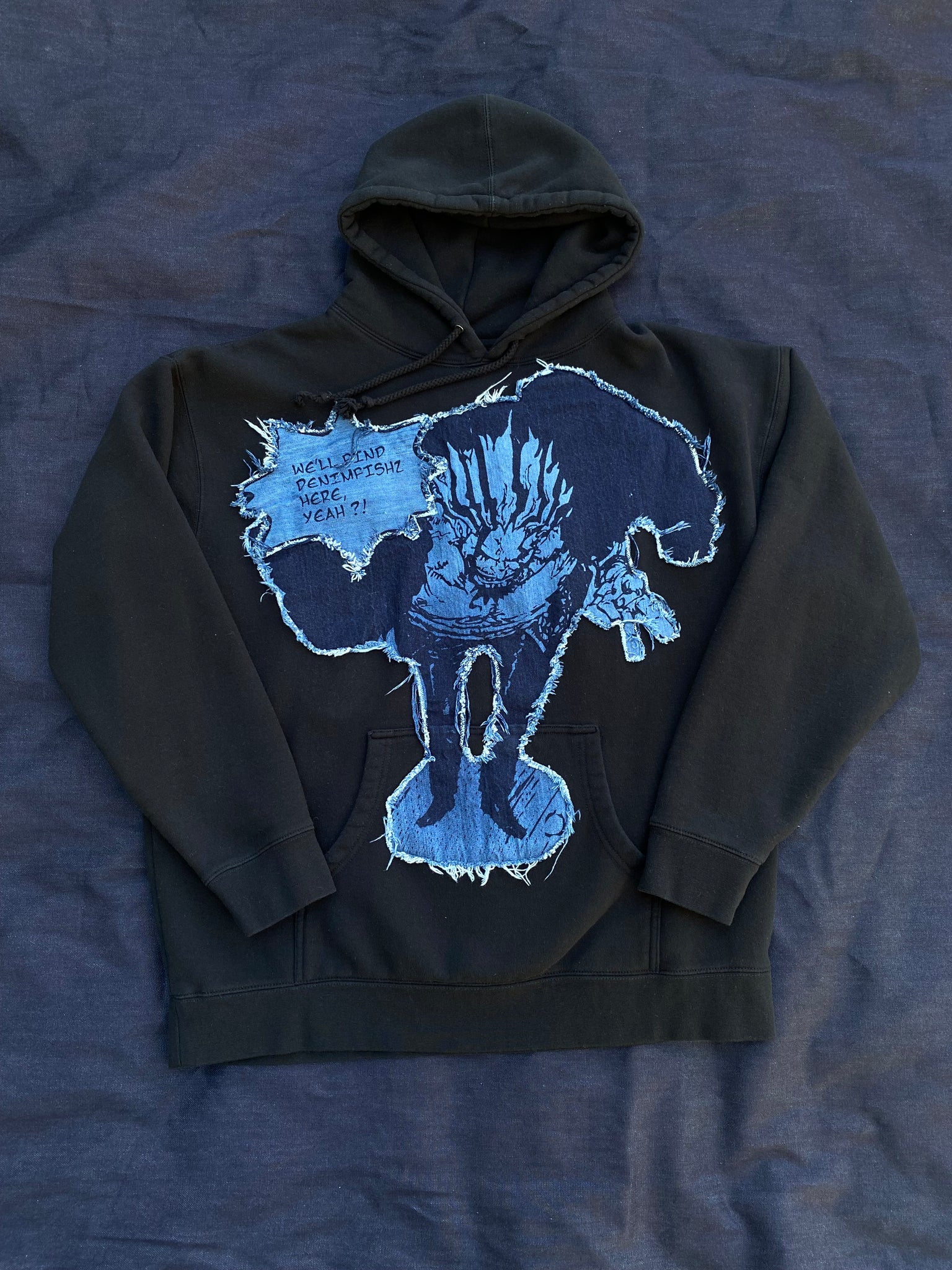 ROCKS LASER ETCH HOODIE