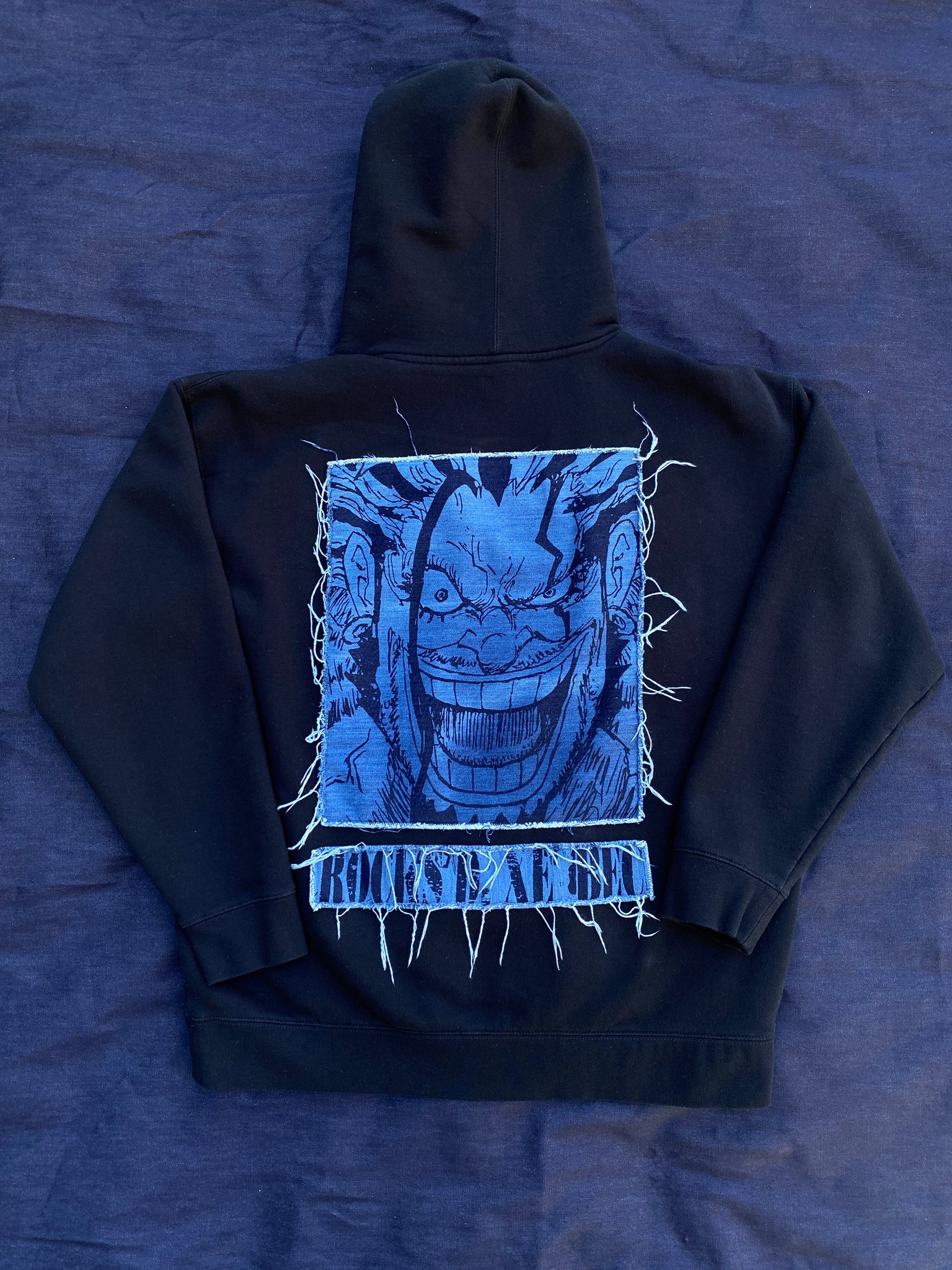 2Sided ROCKS LASER ETCH HOODIE